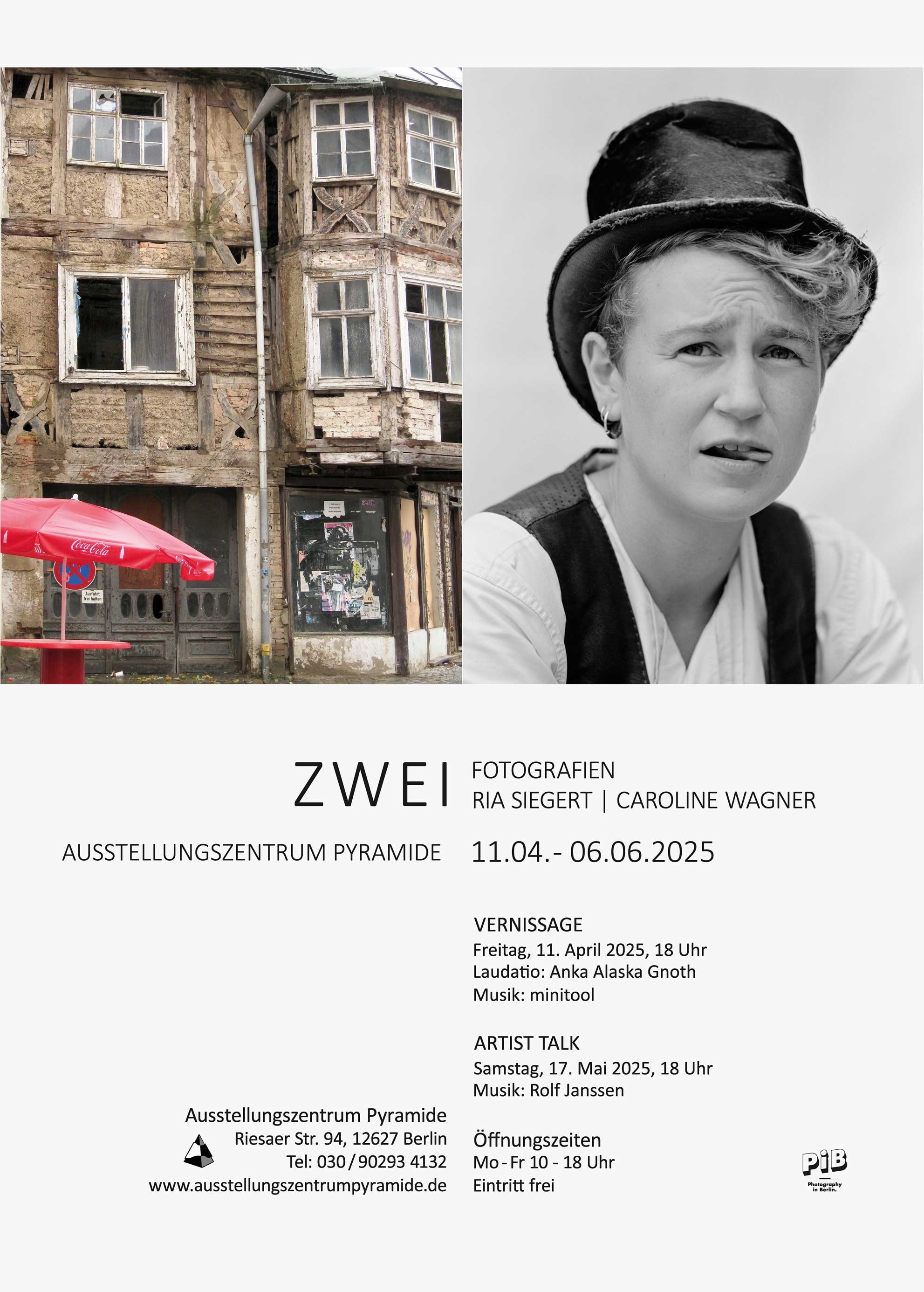 Z W E I - FOTOGRAFIEN -  Ria Siegert &  Caroline Wagnert - Fotoausstellung